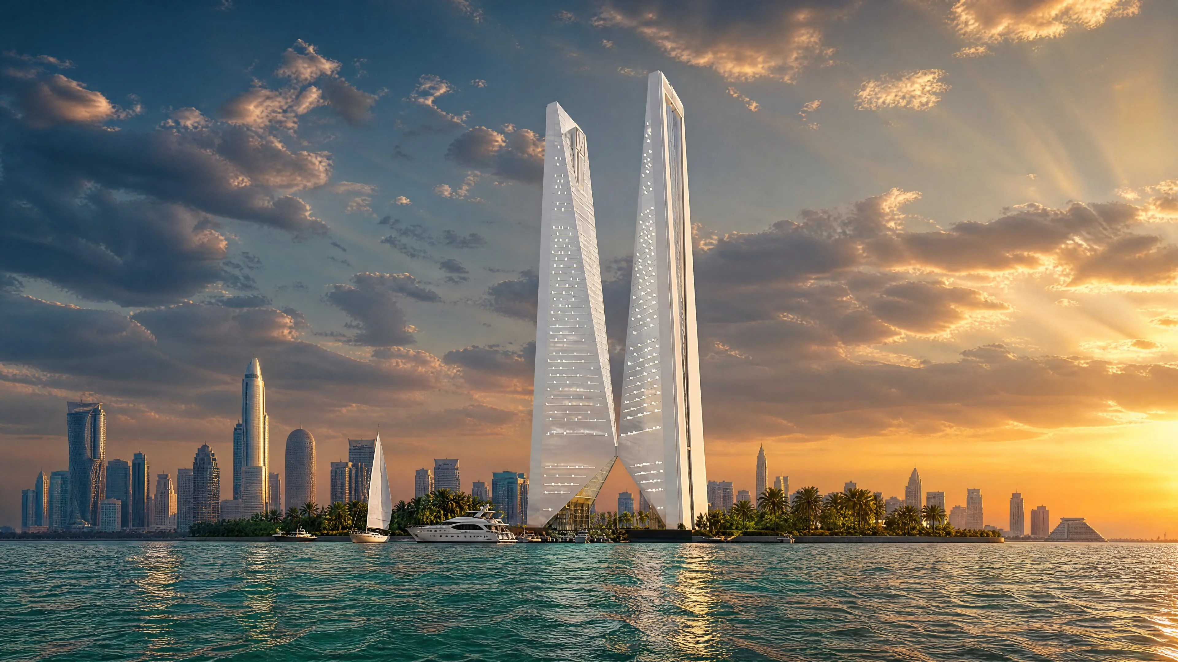 Victory Doha twin towers